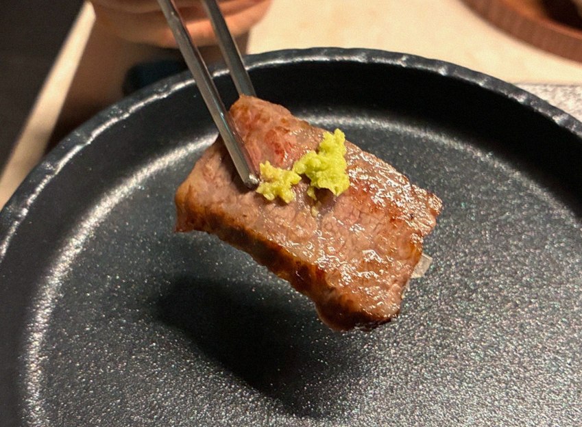 WOOARA Yeouido · fresh Hanwoo beef tartare (yukhoe)