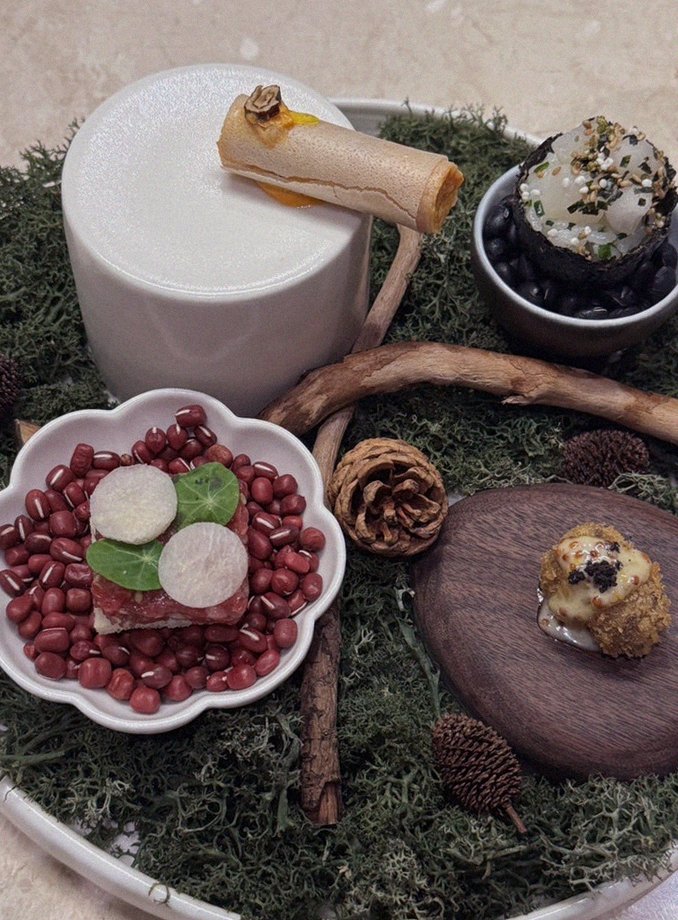 우아라 여의도점 · 여의도 룸식당 여의도 맛집 · 코스를 마무리하는 디저트