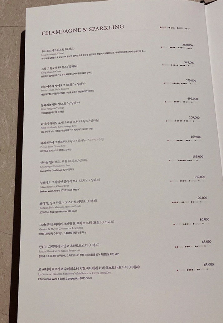 우아라 여의도점 · 여의도 룸식당 여의도 맛집 · 코스 메뉴 안내