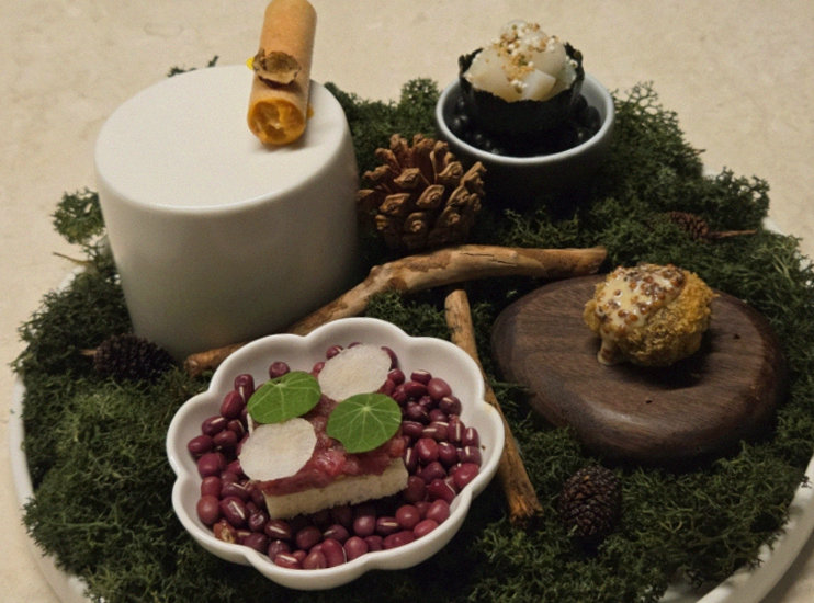 우아라 여의도점 · 여의도 룸식당 여의도 맛집 · 코스를 마무리하는 디저트
