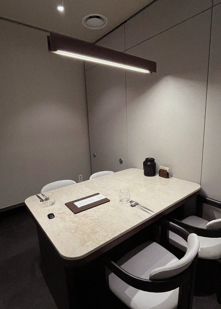 WOOARA Yeouido · a private dining room — every table is a private room