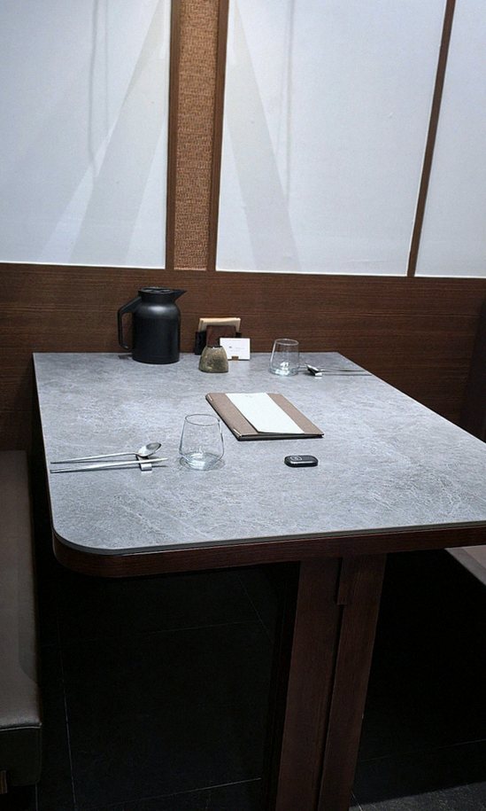 WOOHANA Jonggak · a private dining room — every table is a private room