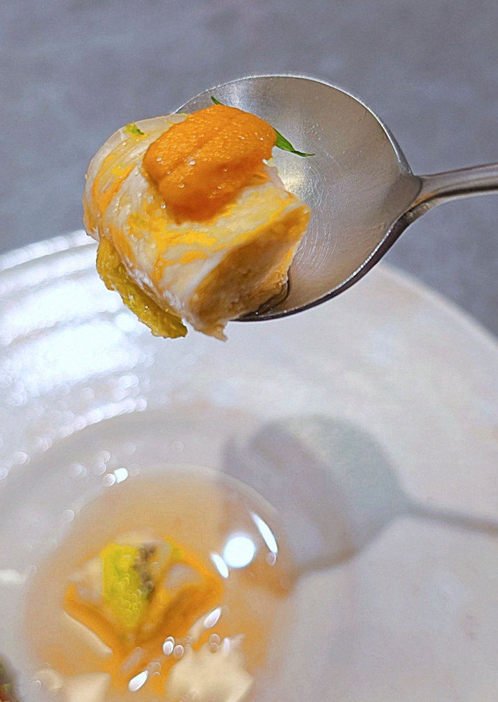 WOOHANA Jonggak · dessert to close the omakase