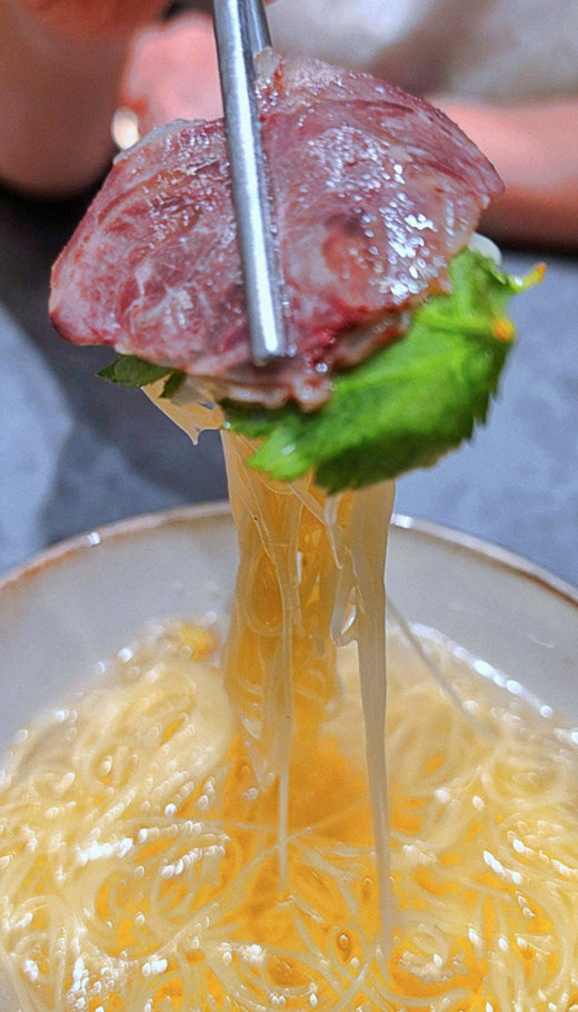 WOOHANA Jonggak · fresh Hanwoo beef tartare (yukhoe)