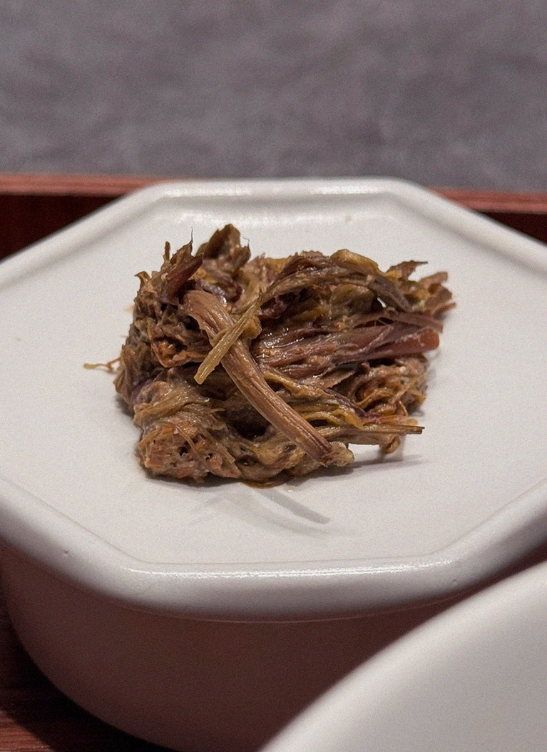 WOOHANA Jonggak · premium marbled Hanwoo beef presented before grilling