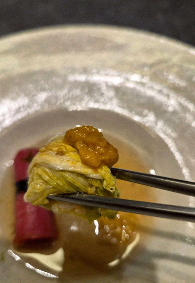 WOOHANA Jonggak · fresh Hanwoo beef tartare (yukhoe)