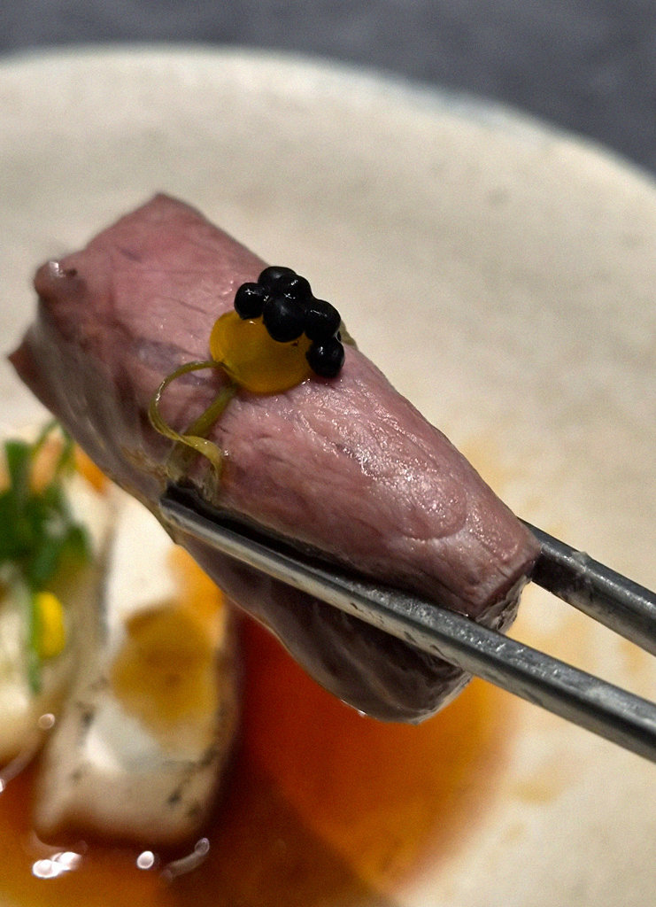 WOOHANA Jonggak · fresh Hanwoo beef tartare (yukhoe)