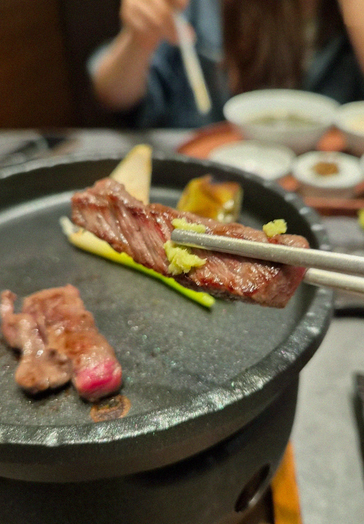 WOOHANA Jonggak · fresh Hanwoo beef tartare (yukhoe)