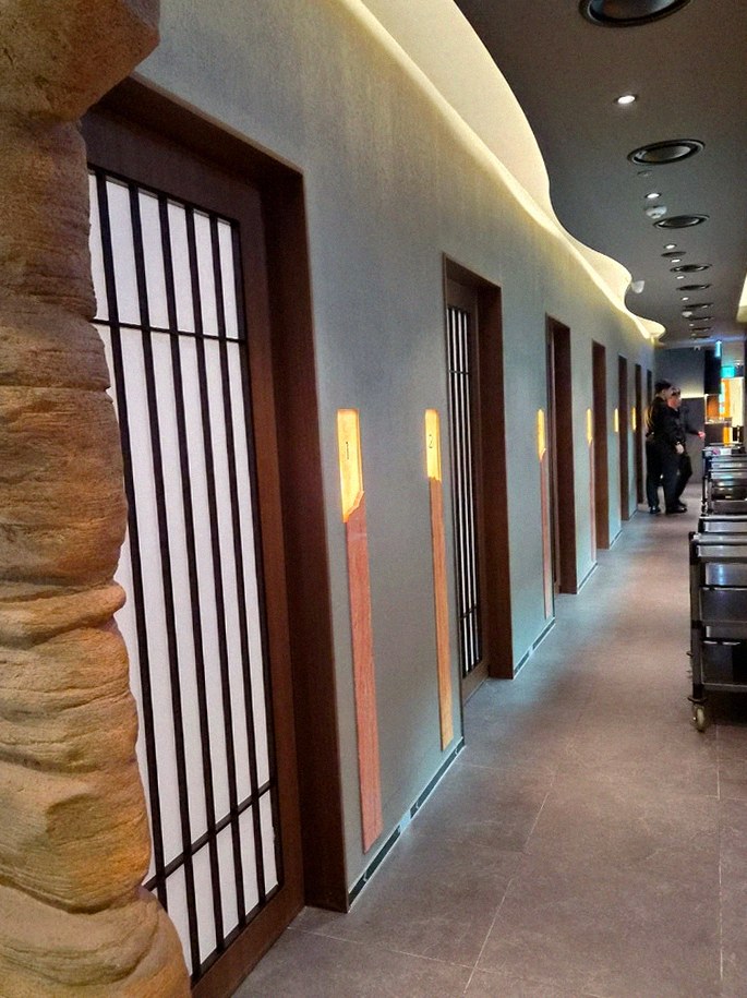 WOOHANA Jonggak · a private dining room — every table is a private room