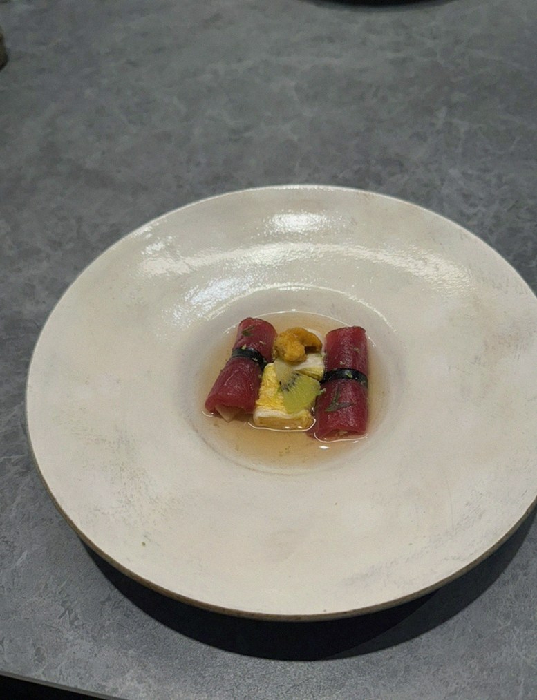 WOOHANA Jonggak · fresh Hanwoo beef tartare (yukhoe)