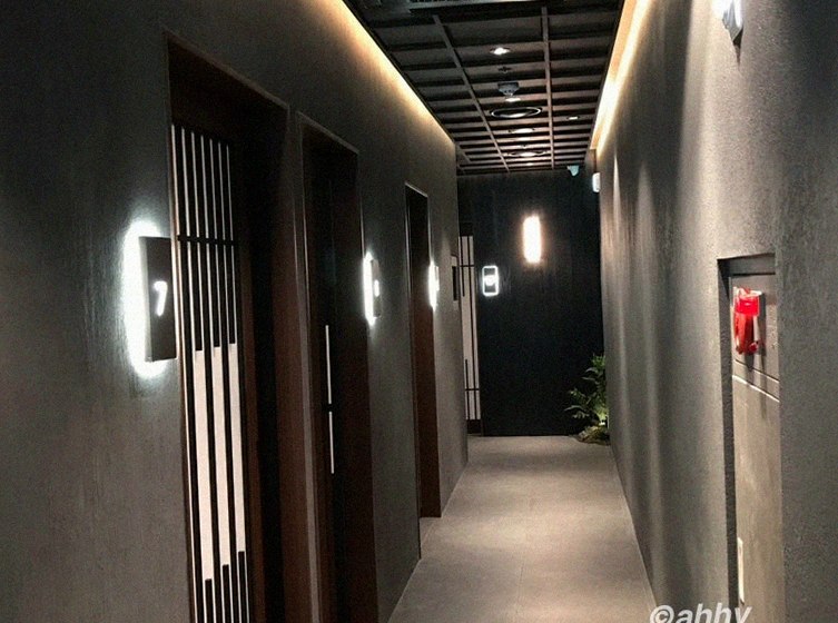 WOOHANA Yeouido · a private dining room — every table is a private room