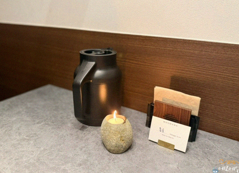 WOOHANA Yeouido · 招牌韩牛展示 — 木盒中呈现的雪花韩牛与鱼子酱