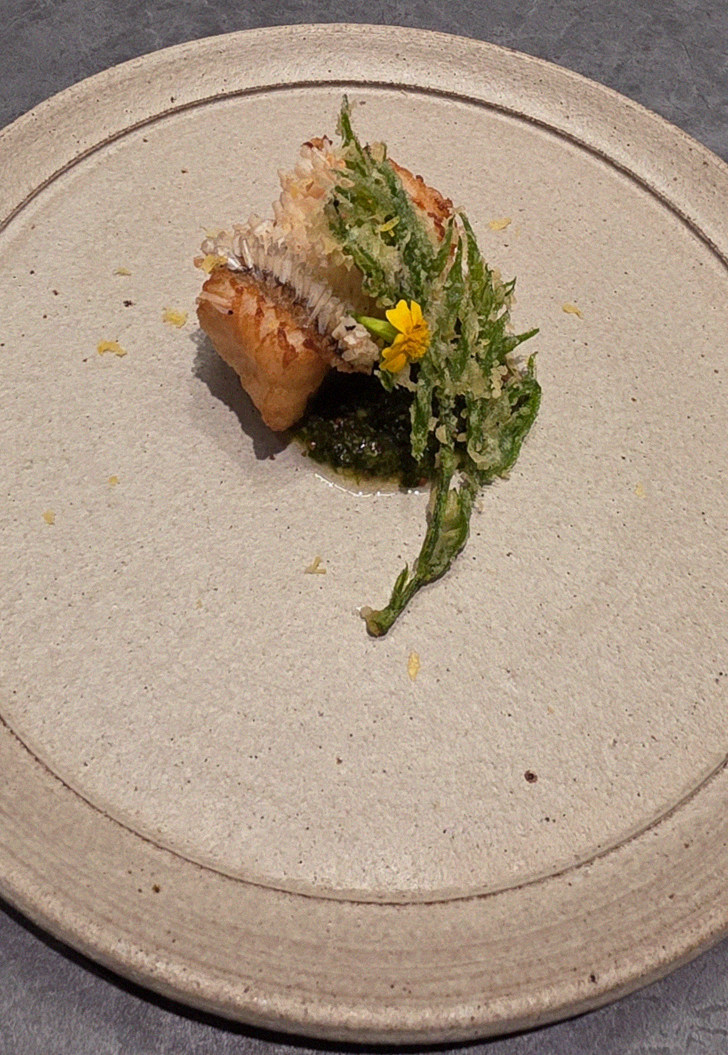 WOOHANA Yeouido · a plated course of Hanwoo beef