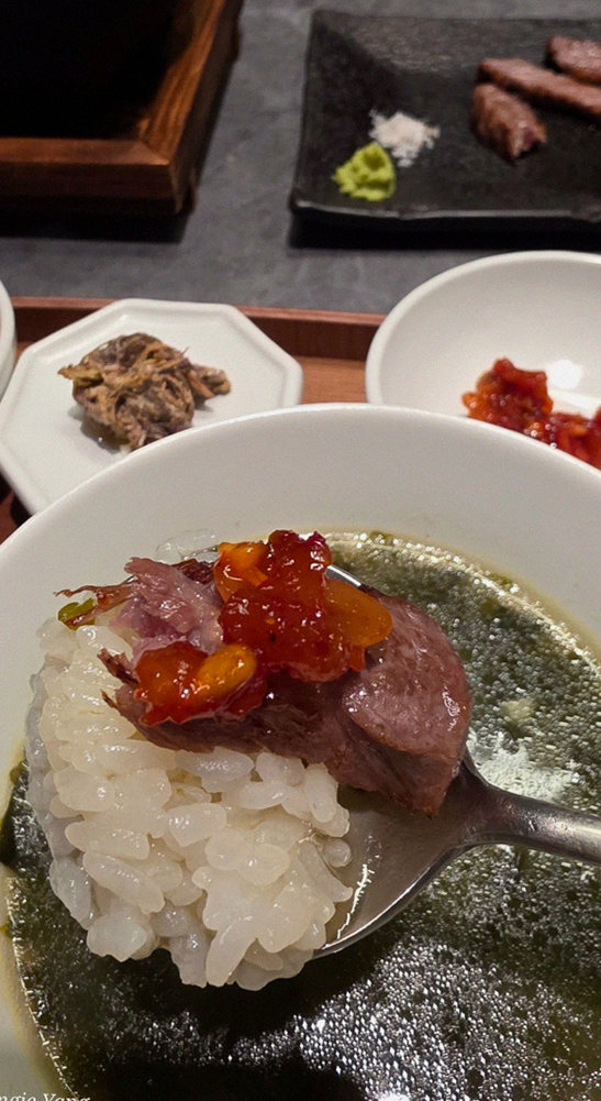 WOOHANA Yeouido · fresh Hanwoo beef tartare (yukhoe)
