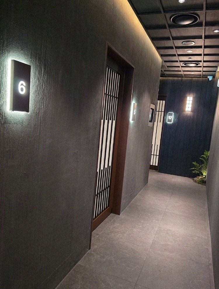 WOOHANA Yeouido · a private dining room — every table is a private room