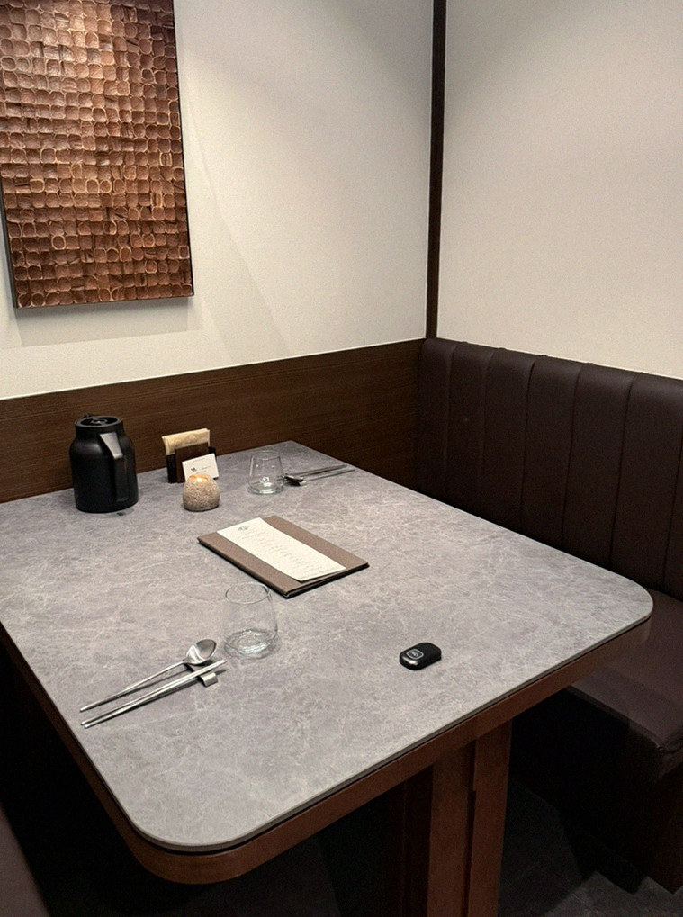 WOOHANA Yeouido · a private dining room — every table is a private room