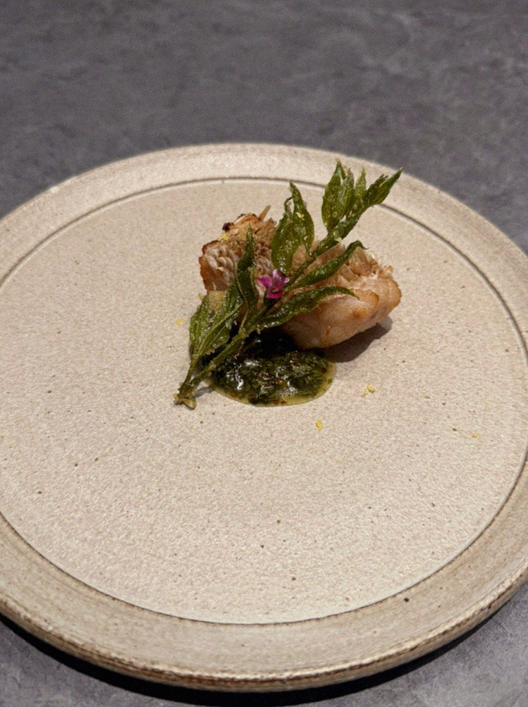 WOOHANA Yeouido · a plated course of Hanwoo beef