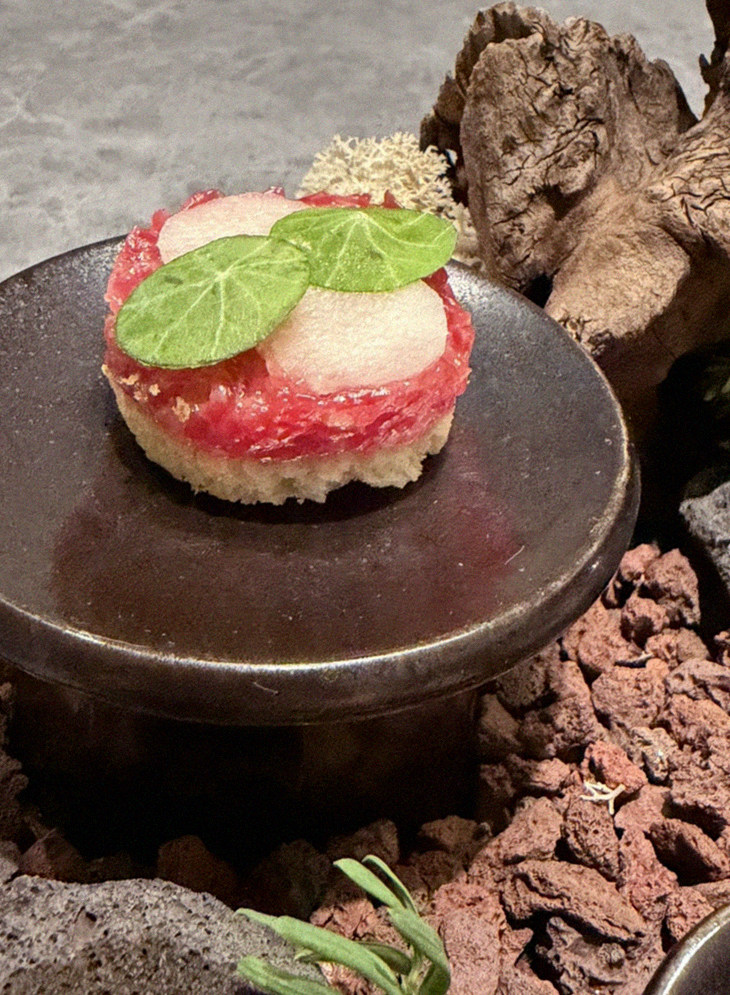 WOOHANA Yeouido · fresh Hanwoo beef tartare (yukhoe)
