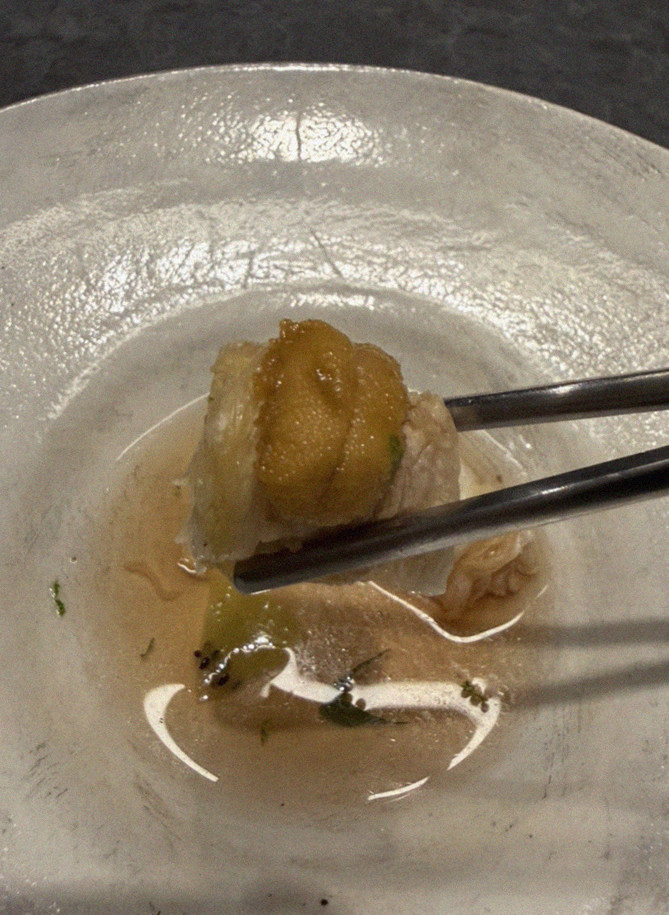 WOOHANA Yeouido · a warm soup to finish the course