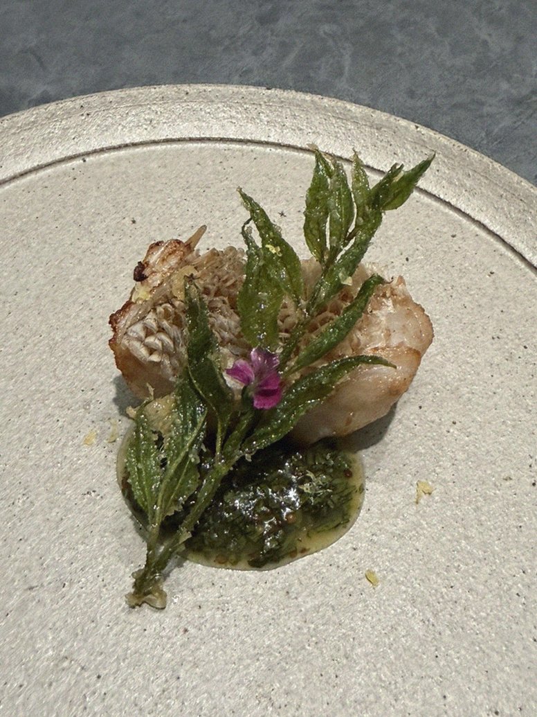 WOOHANA Yeouido · a plated course of Hanwoo beef