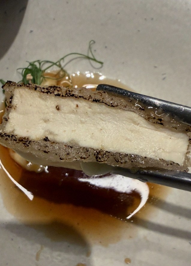 WOOHANA Yeouido · a plated course of Hanwoo beef