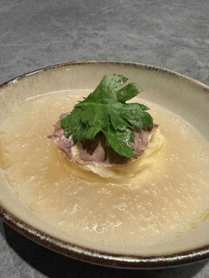 WOOHANA Yeouido · fresh Hanwoo beef tartare (yukhoe)