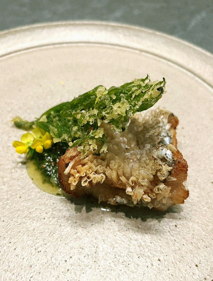 WOOHANA Yeouido · a plated course of Hanwoo beef