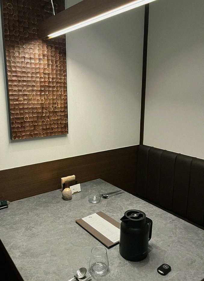 WOOHANA Yeouido · a private dining room — every table is a private room