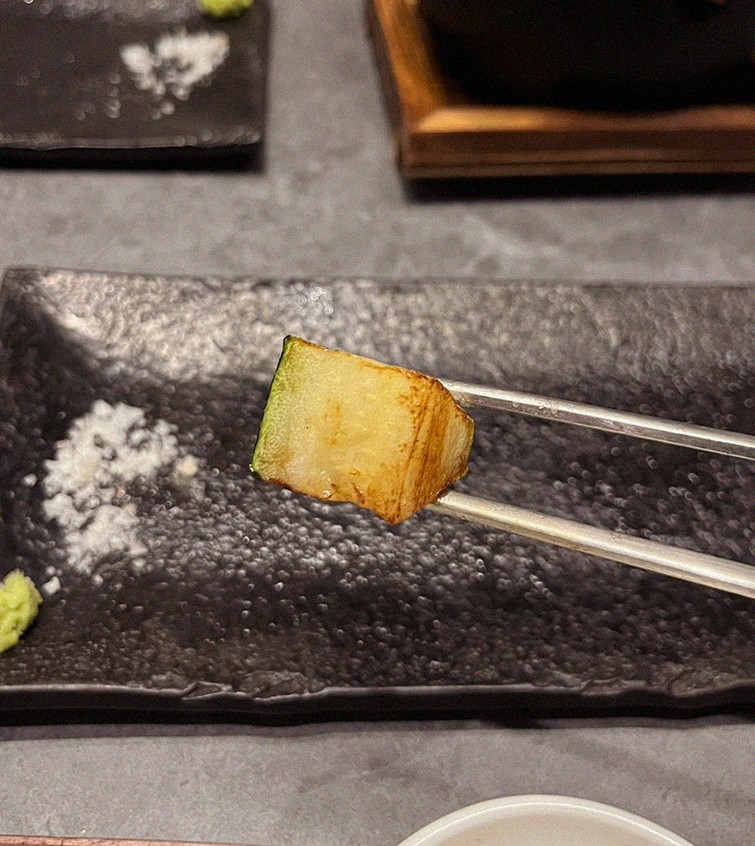 WOOHANA Yeouido · a plated course of Hanwoo beef