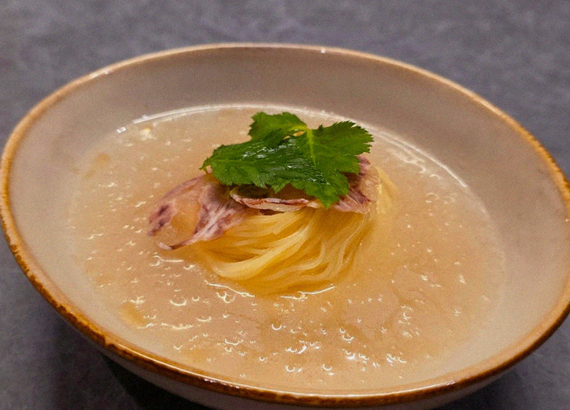 WOOHANA Yeouido · 締めの温かいスープ