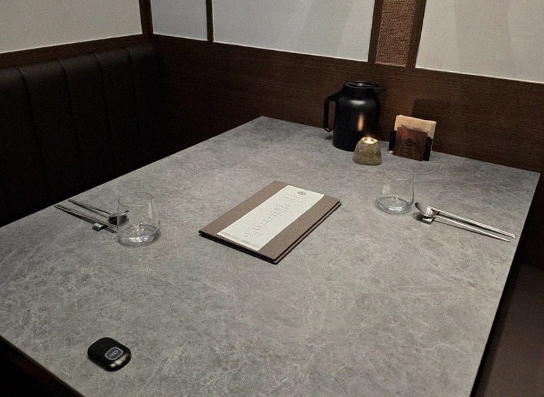 WOOHANA Jonggak · a private dining room — every table is a private room
