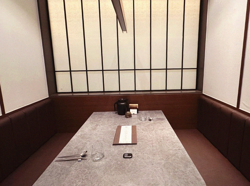 WOOHANA Jonggak · a private dining room — every table is a private room