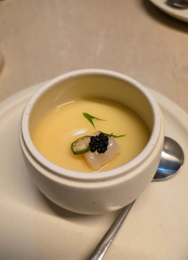 WOOARA Gwanghwamun · a warm soup to finish the course