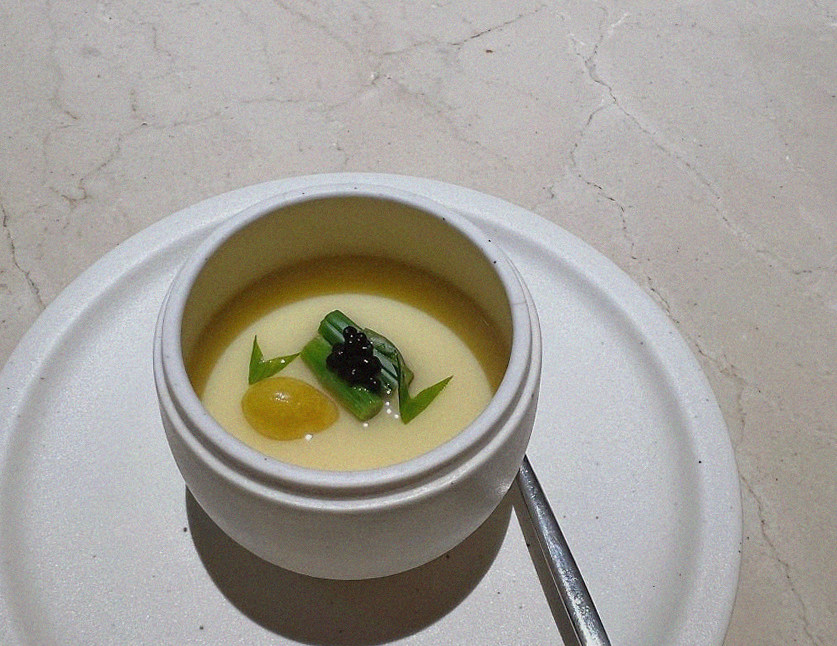 WOOARA Yeouido · a warm soup to finish the course