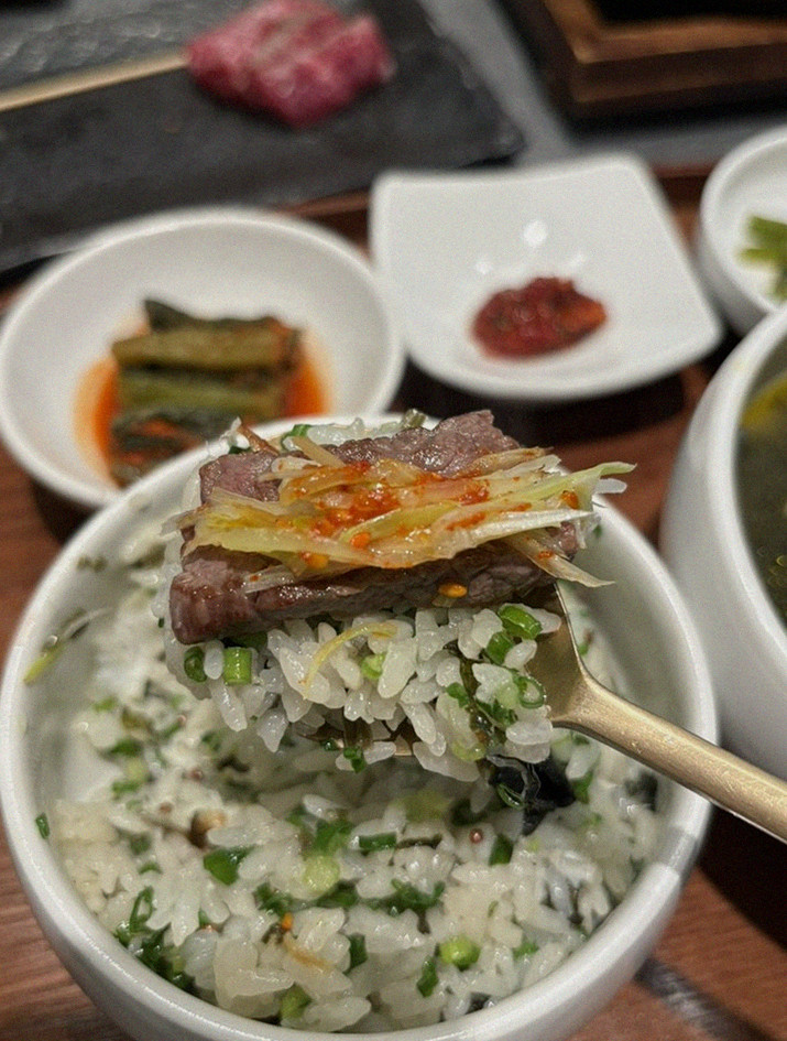 고우가 역삼점 강남 · 강남 한우오마카세 강남 룸식당 · 식사 코스와 곁들임