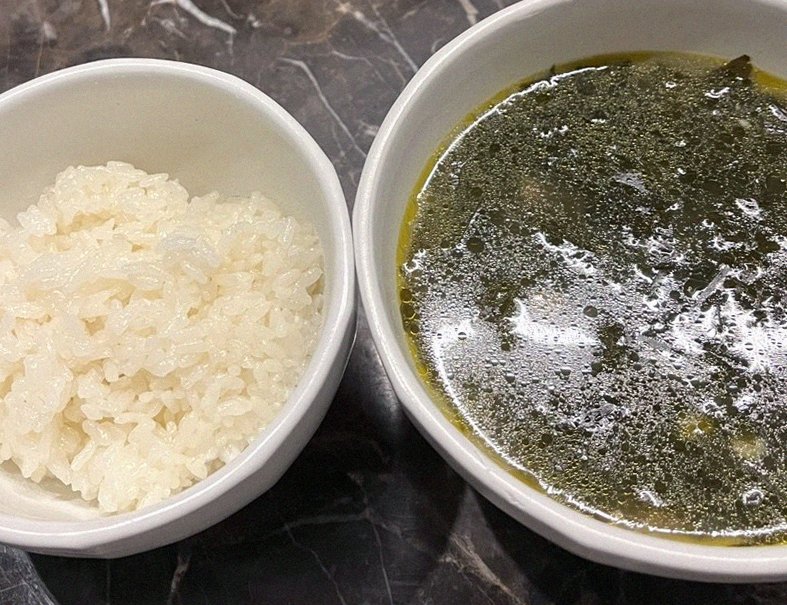 DAEBOJUNG Yeouido · the rice course with accompaniments
