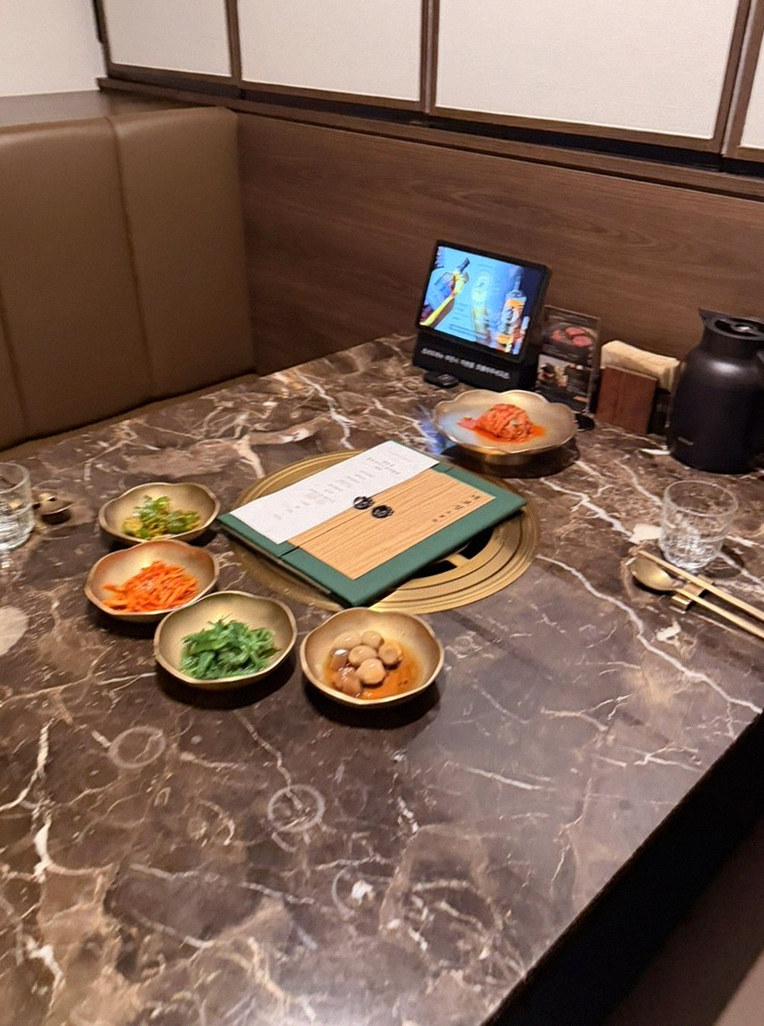 DAEBOJUNG Yeouido · the full Hanwoo omakase table