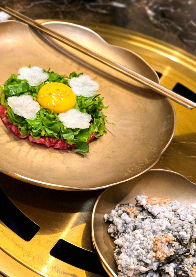 대보정 시청역점 · 신선한 한우 육회