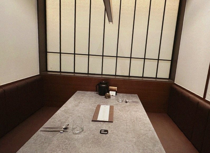 WOOHANA Yeouido · a private dining room — every table is a private room