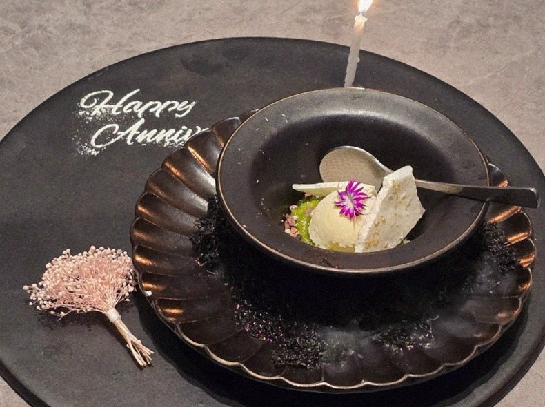WOOHANA Jonggak · dessert to close the omakase