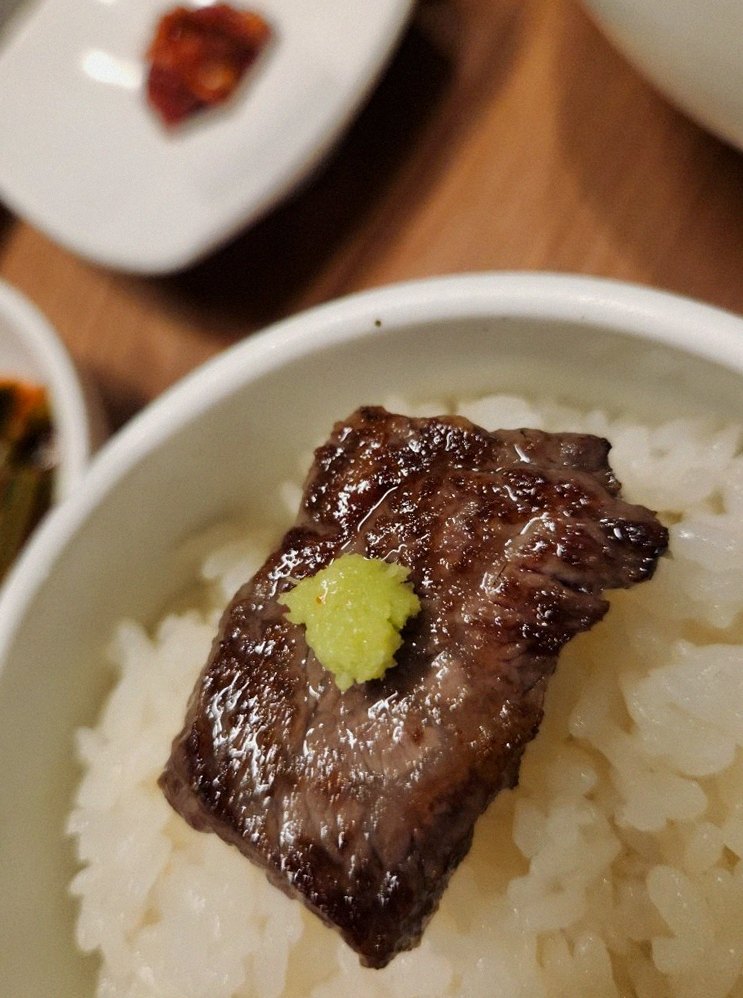 GOWOOGA Gwanghwamun · the rice course with accompaniments