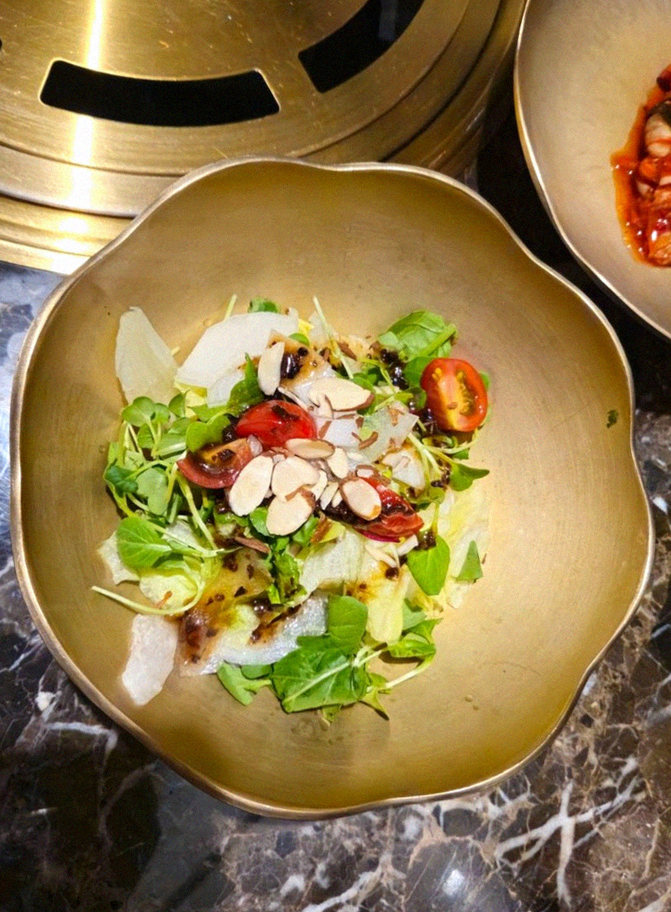DAEBOJUNG City Hall · fresh Hanwoo beef tartare (yukhoe)