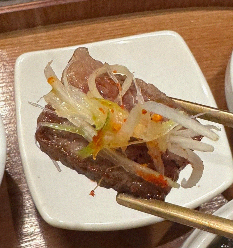 GOWOOGA Gwanghwamun · fresh Hanwoo beef tartare (yukhoe)