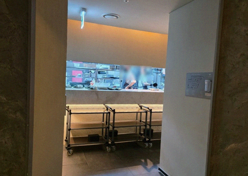 WOOARA Gwanghwamun · a private dining room — every table is a private room