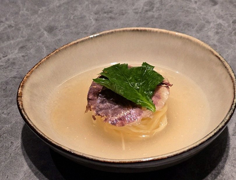 WOOHANA Jonggak · fresh Hanwoo beef tartare (yukhoe)