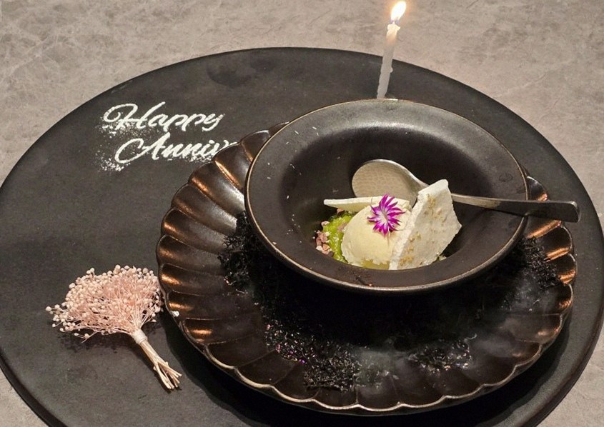 WOOHANA Jonggak · dessert to close the omakase