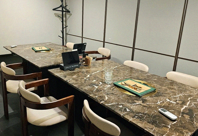 대보정 여의도점 · 여의도 한정식맛집 · 전 좌석 프라이빗 룸 내부 분위기
