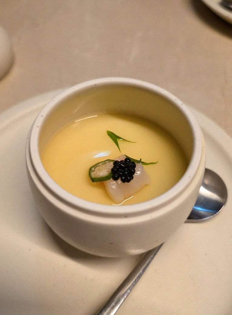 WOOARA Gwanghwamun · a warm soup to finish the course
