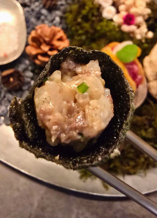 GOWOOGA Yeouido · the rice course with accompaniments