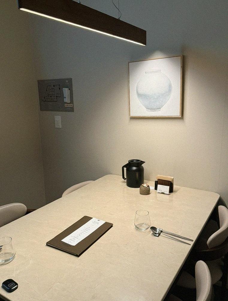 WOOARA Yeouido · a private dining room — every table is a private room